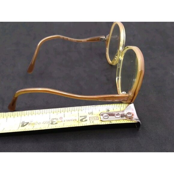 Vtg. German Retro OWP Beautiful Eyes Marine 2501/410 54 +12 eyeglass Frames READ - Picture 10 of 15